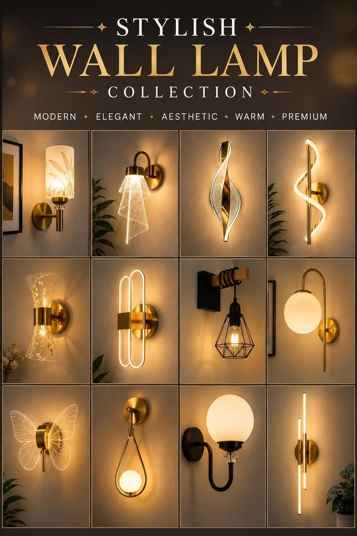 Modern Gold Wire-Cage Pendant Light