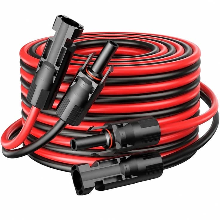 Solar DC Cable and Connector Set