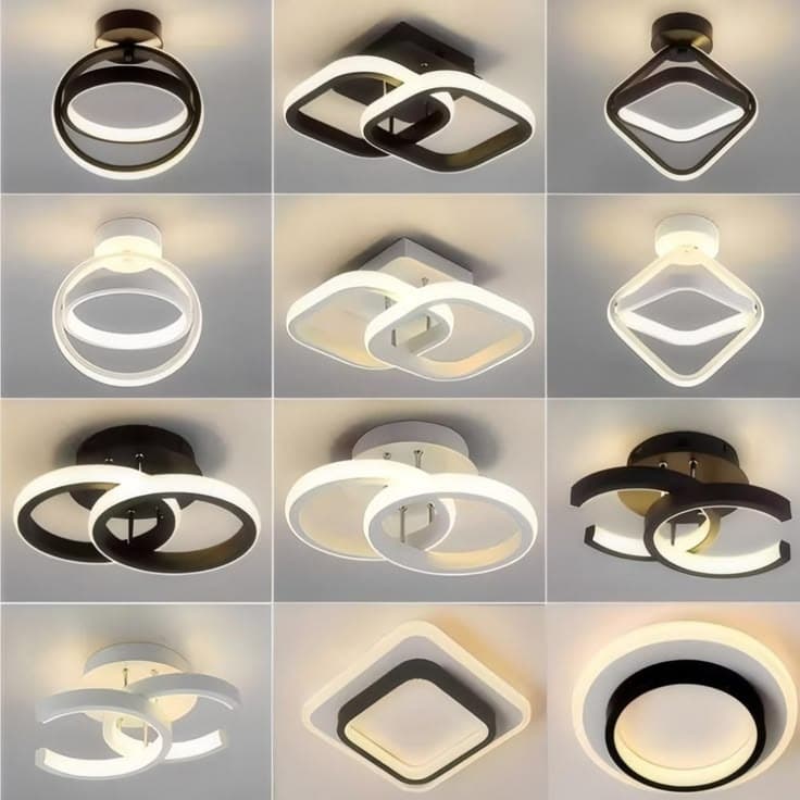 Modern LED Ring Ceiling Light